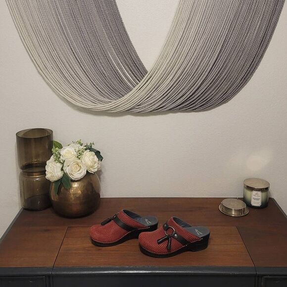 Dankso Shandi Snakeskin Clogs Sz 36 - Picture 3 of 8